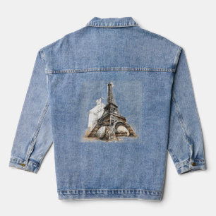 Eiffel Tower  Denim Jacket