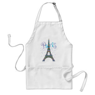 Eiffel Tower Fantasy Apron
