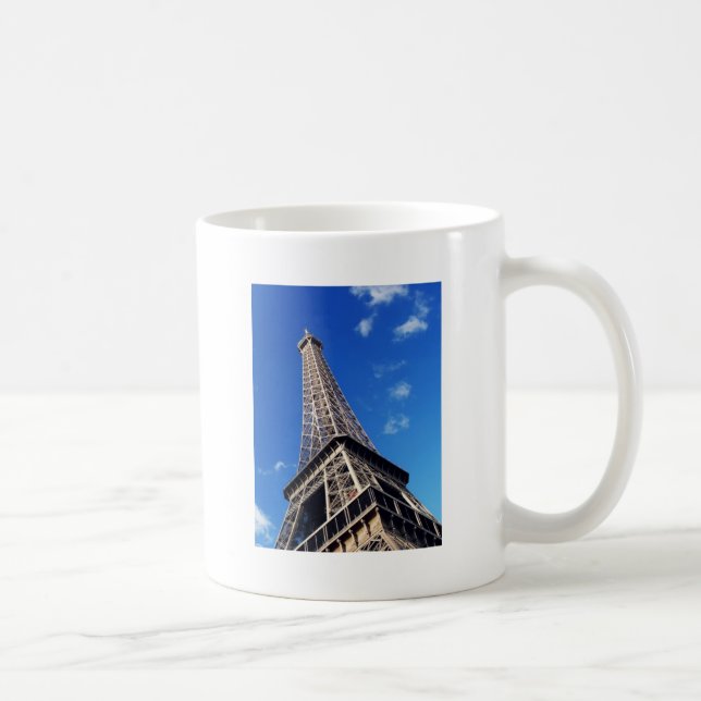 Eiffel Tower France Travel Photography Coffee Mug (Right)