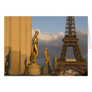 Eiffel Tower from the Palais de Chaillot, Paris,