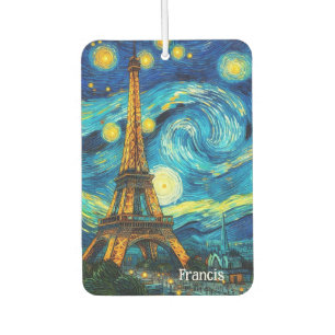 Eiffel Tower Impressionism Air Freshener