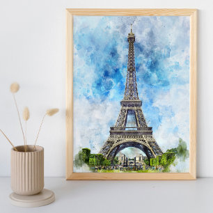 Eiffel Tower in Paris nr2 Photo Print