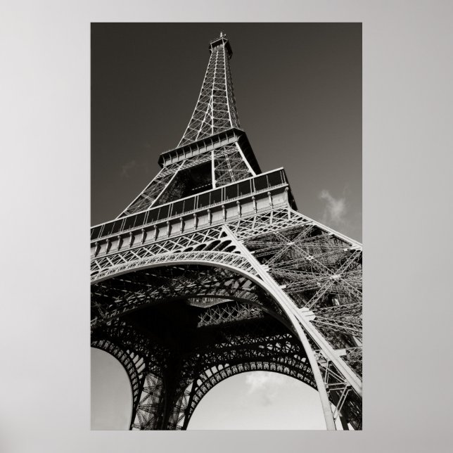 eiffel tower in paris poster (Front)