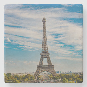 Eiffel tower in Paris Stone Coaster
