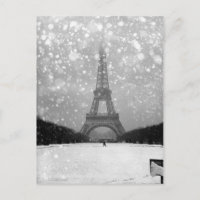 Eiffel Tower in the snow 1964 - Robert Doisneau