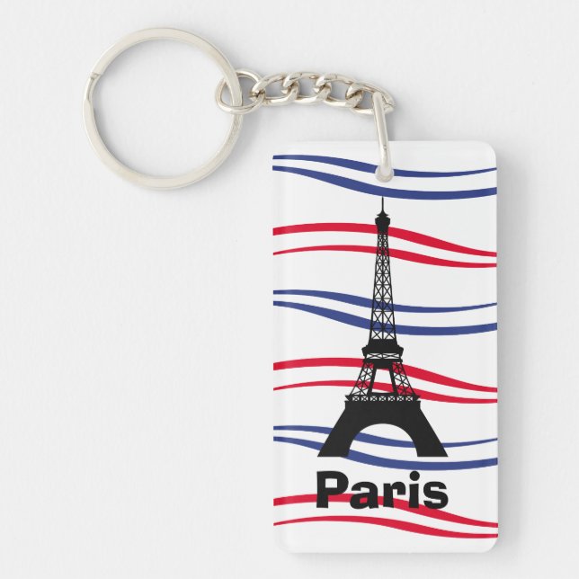 Eiffel Tower Keychain (Front)