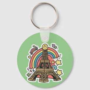 Eiffel Tower Keychain