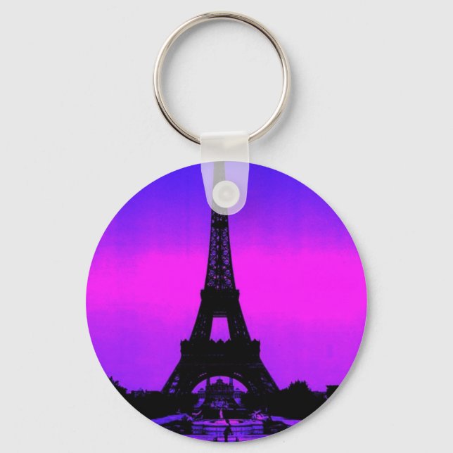 Eiffel Tower Keychain (Front)