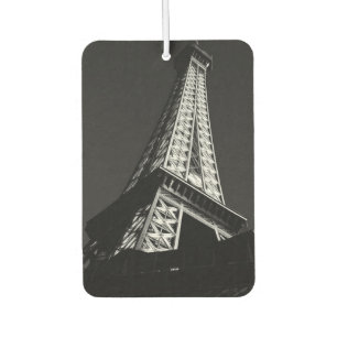 Eiffel Tower Monochrome Elegance Air Freshener