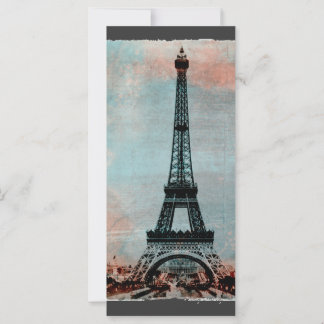 Eiffel Tower Morning Sunrise Vintage