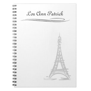 Eiffel Tower Notebook