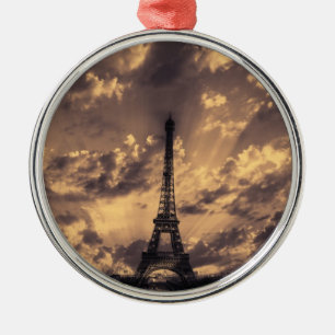 Eiffel tower ornament