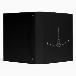 Eiffel Tower Paris Binder