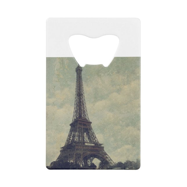 Eiffel Tower, Paris Credit Card Bottle Opener (Front)