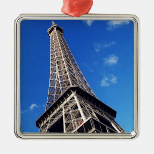 Eiffel Tower Paris Europe Travel Metal Ornament