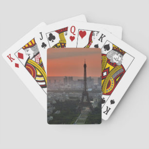 Eiffel Tower Paris Europe Travel Playing Cards