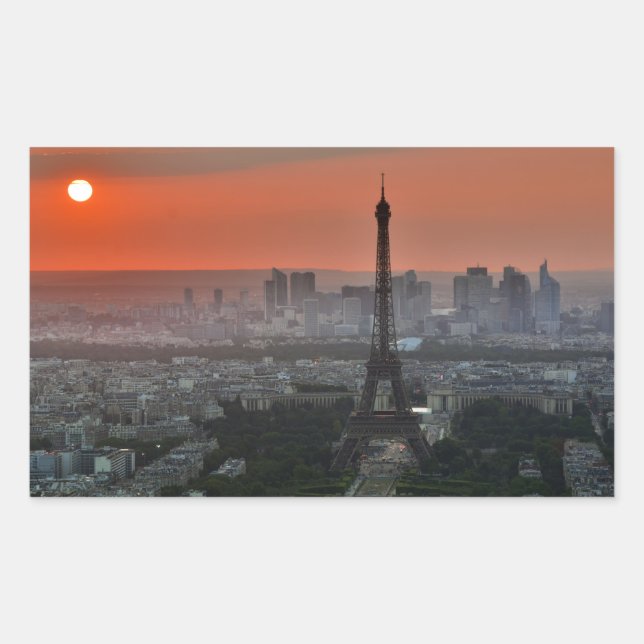 Eiffel Tower Paris Europe Travel Sticker (Front)