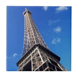 Eiffel Tower Paris Europe Travel Tile
