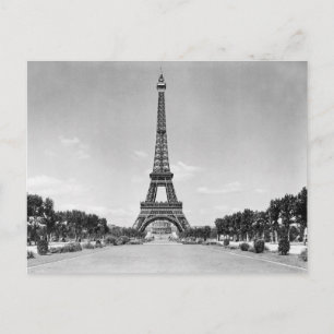 Eiffel Tower, Paris France 1909 Postcard