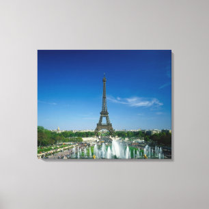 Eiffel Tower, Paris, France Canvas Print