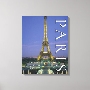Eiffel Tower   Paris, France Canvas Print