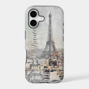 Eiffel Tower. Paris, France  Case-Mate iPhone Case
