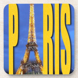 Eiffel Tower Paris France Coaster