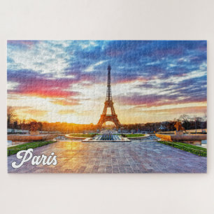 Eiffel Tower, Paris, France Jigsaw Puzzle