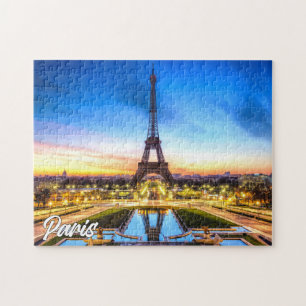 Eiffel Tower - Paris, France Jigsaw Puzzle