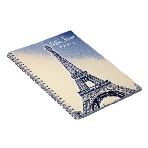 Eiffel Tower Paris France Landmark Notebook