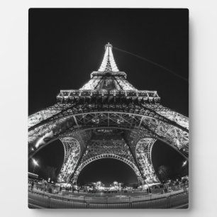 Eiffel Tower Paris France Plaque