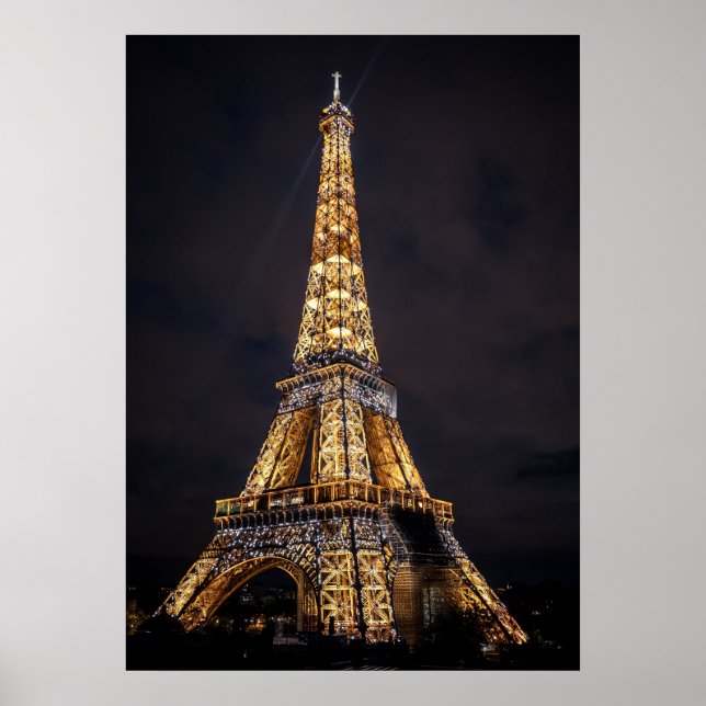 Eiffel Tower, Paris, France Poster (Front)