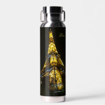Eiffel Tower. Paris. France. Water Bottle