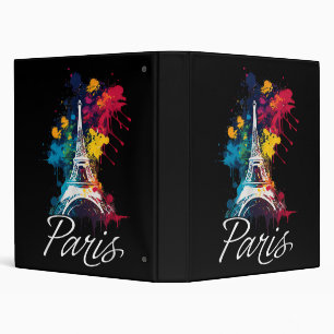 Eiffel Tower Paris Girls Travel Holiday France Sou Binder