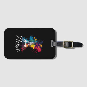 Eiffel Tower Paris Girls Travel Holiday France Sou Luggage Tag