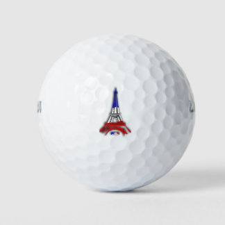 Eiffel Tower PARIS Golf Balls