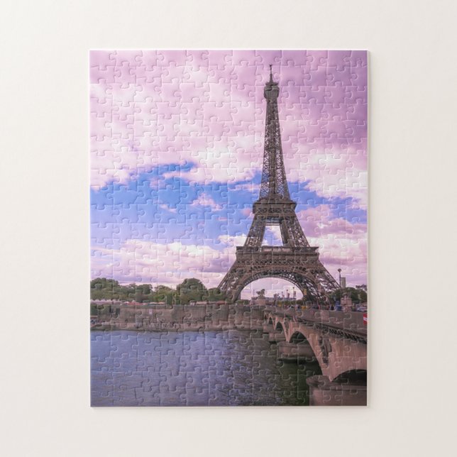 Eiffel Tower Paris. Jigsaw Puzzle (Vertical)