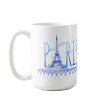 Eiffel Tower Paris Mug
