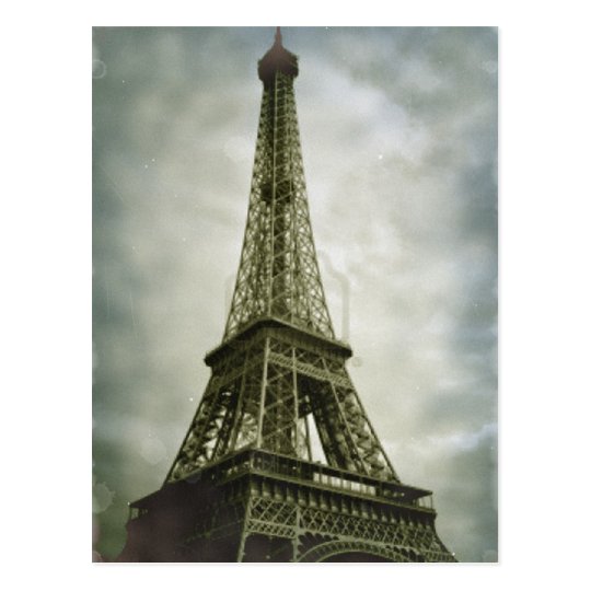Eiffel Tower Paris Postcard