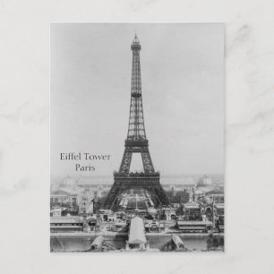 Eiffel Tower Paris Postcard
