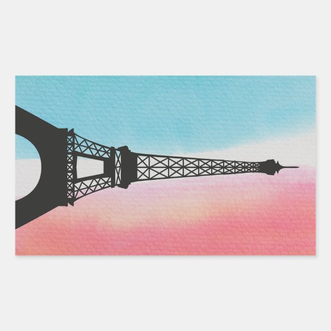 Eiffel Tower, Paris Sticker (Front)