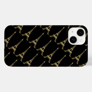 Eiffel Tower Paris Themed Black Case-Mate iPhone C Case-Mate iPhone 14 Case