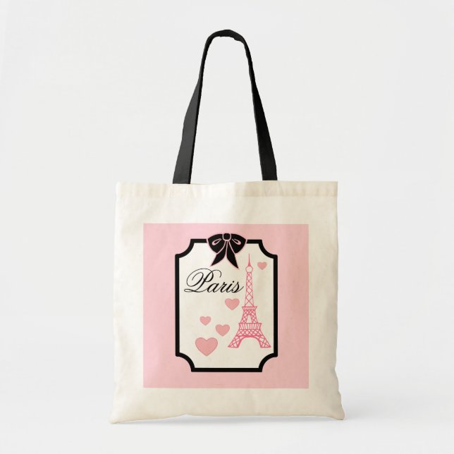 Eiffel Tower Paris Tote Bag Gift (Front)