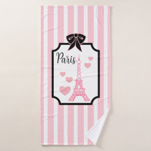 Eiffel Tower Paris Towel Set