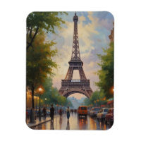 Eiffel Tower Paris Travel Vintage Retro Art