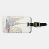 Eiffel Tower | Paris Watercolor Luggage Tag (Front Horizontal)