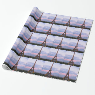 Eiffel Tower Paris Wrapping Paper