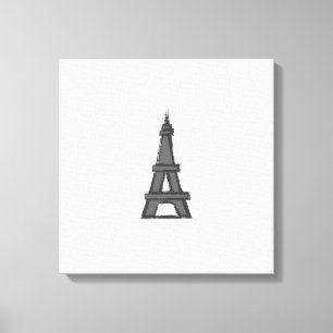 Eiffel Tower Parisian Explorer Canvas Print