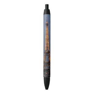 Eiffel Tower Personalized Black Ink Pen