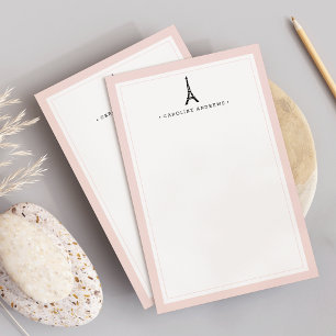 Eiffel Tower Personalized Stationery